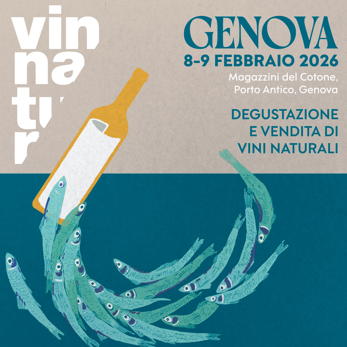 VINNATUR GENOVA 2026: TORNA VINNATUR AI MAGAZZINI DEL COTONE